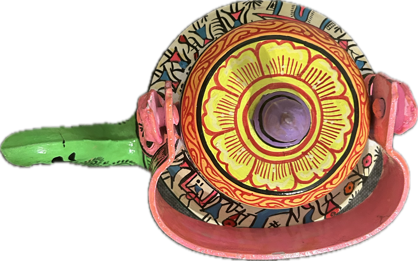 Hand-Painted Kettle
