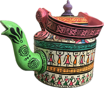 Hand-Painted Kettle