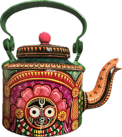 Hand-Painted Jagannath Kettle
