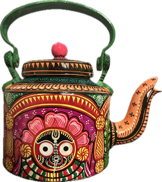 Hand-Painted Jagannath Kettle