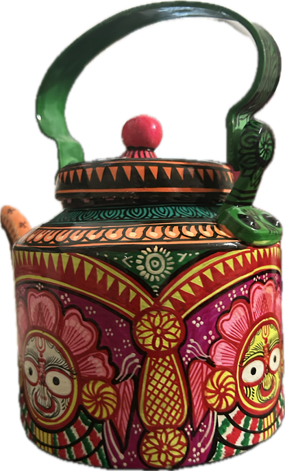 Hand-Painted Jagannath Kettle