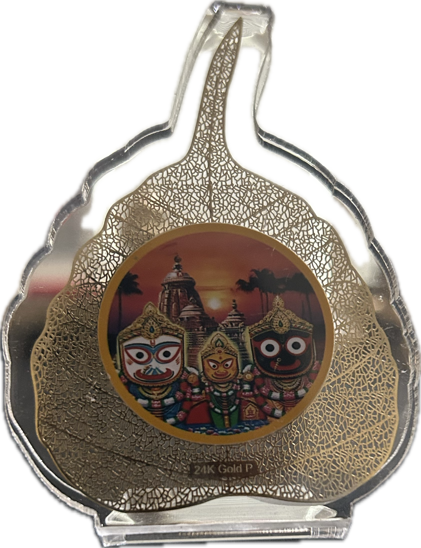 Jagannath Triad Leaf Decor