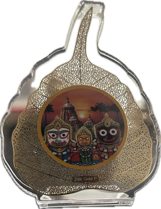 Jagannath Triad Leaf Decor