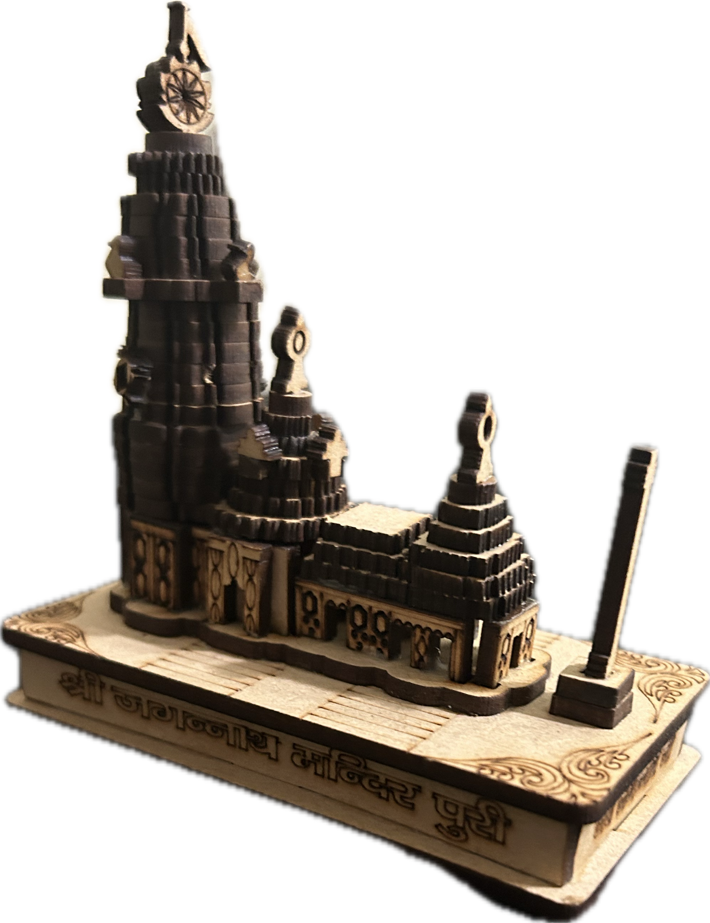 Wooden Miniature of Jagannath Temple