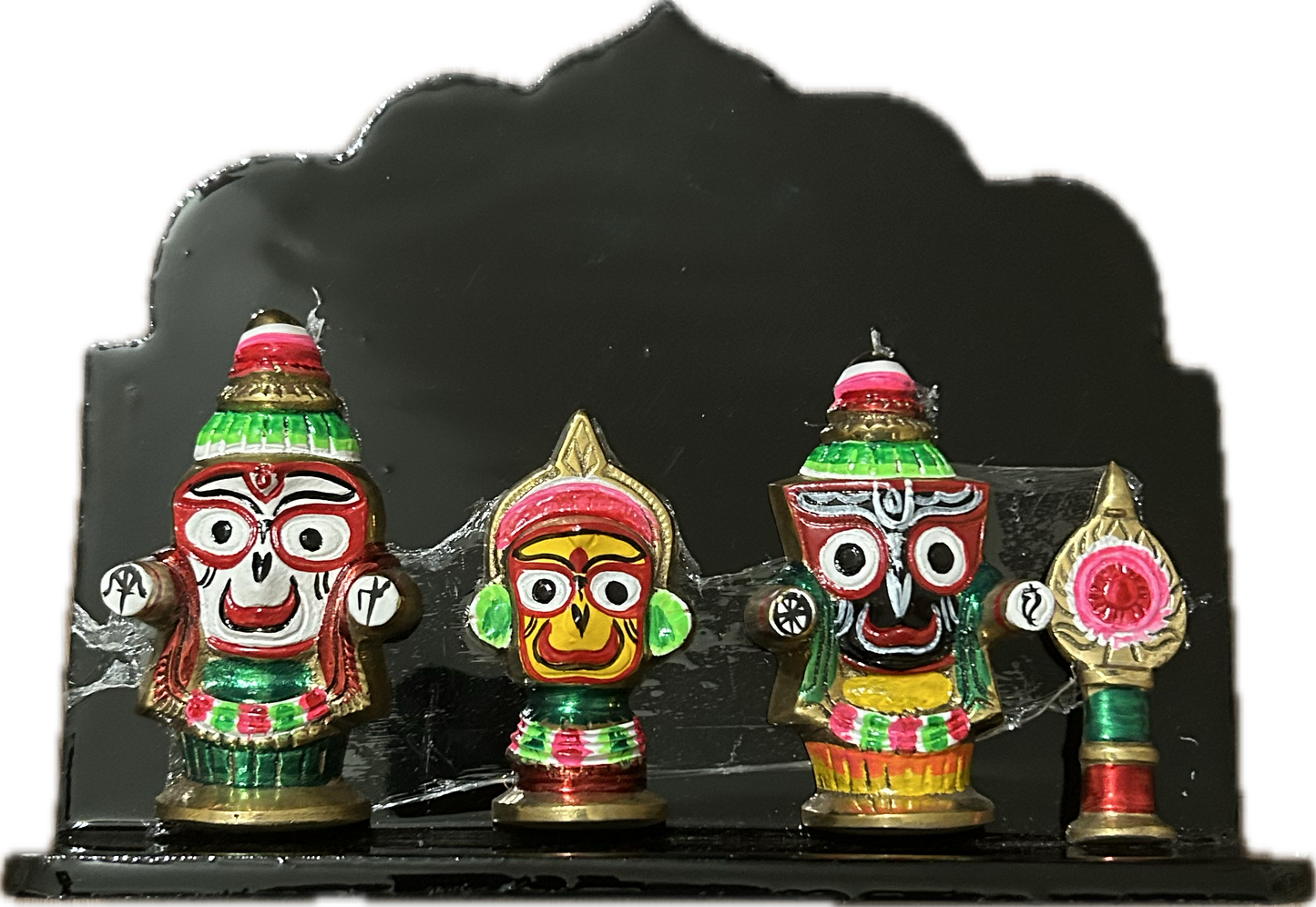 Jagannath Trio Figurines