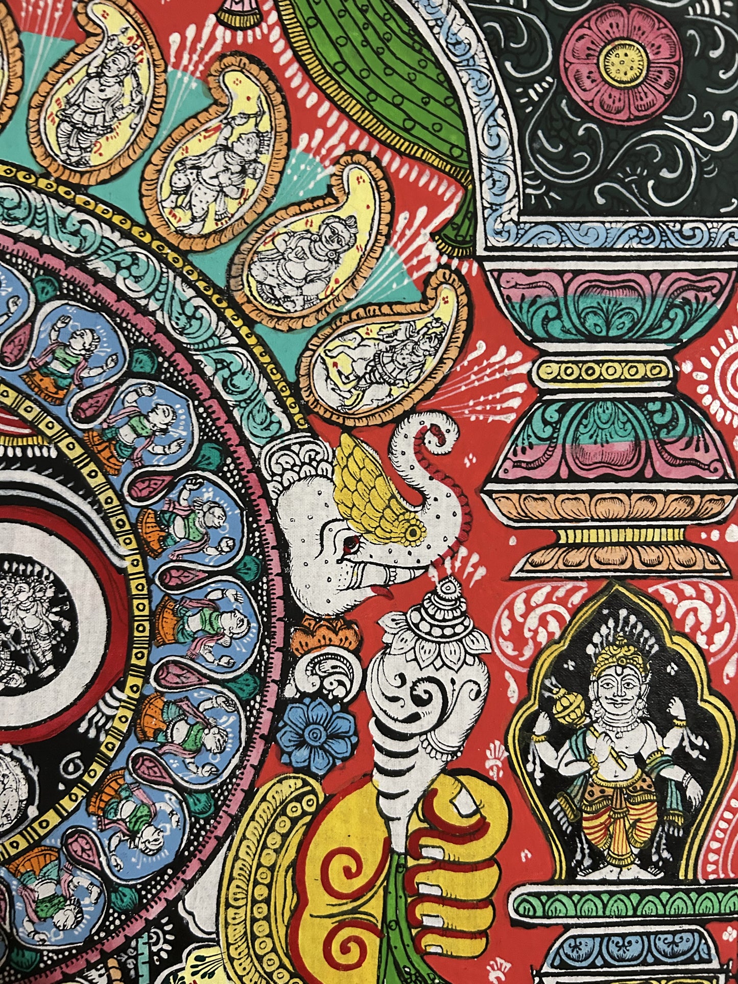 Intricate Jagannath Painting 39" X 24"