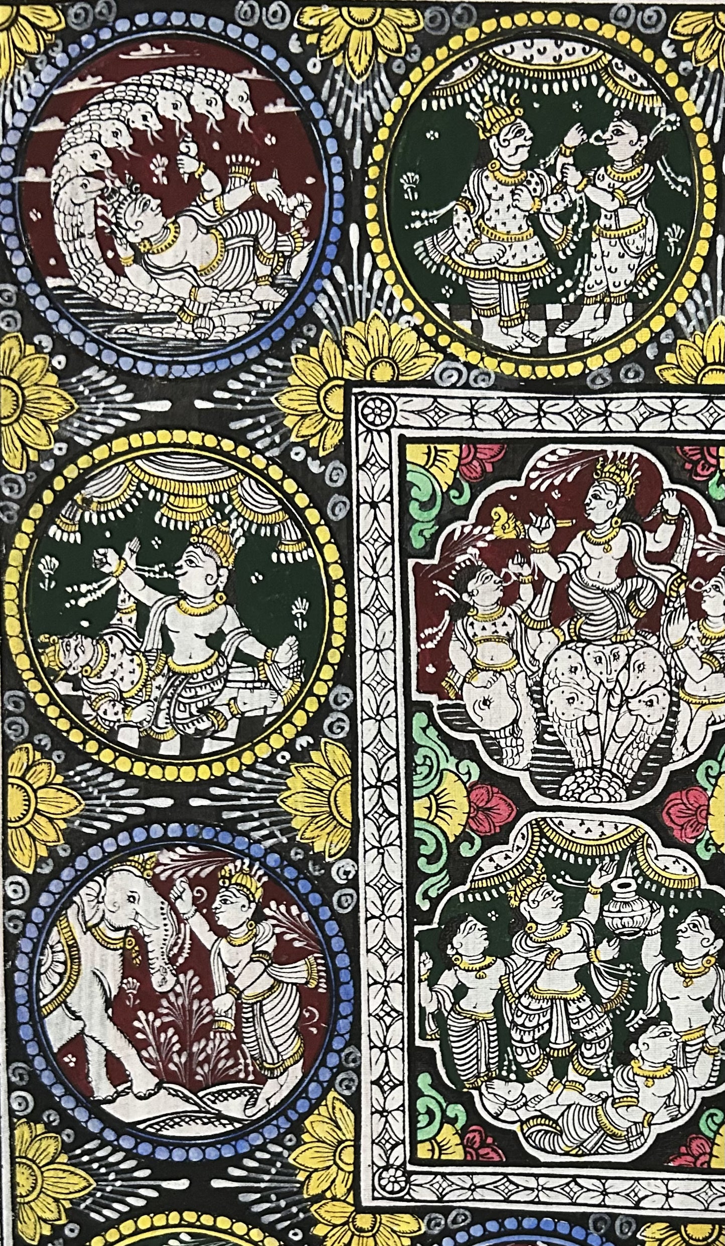 Intricate Pattachitra Painting